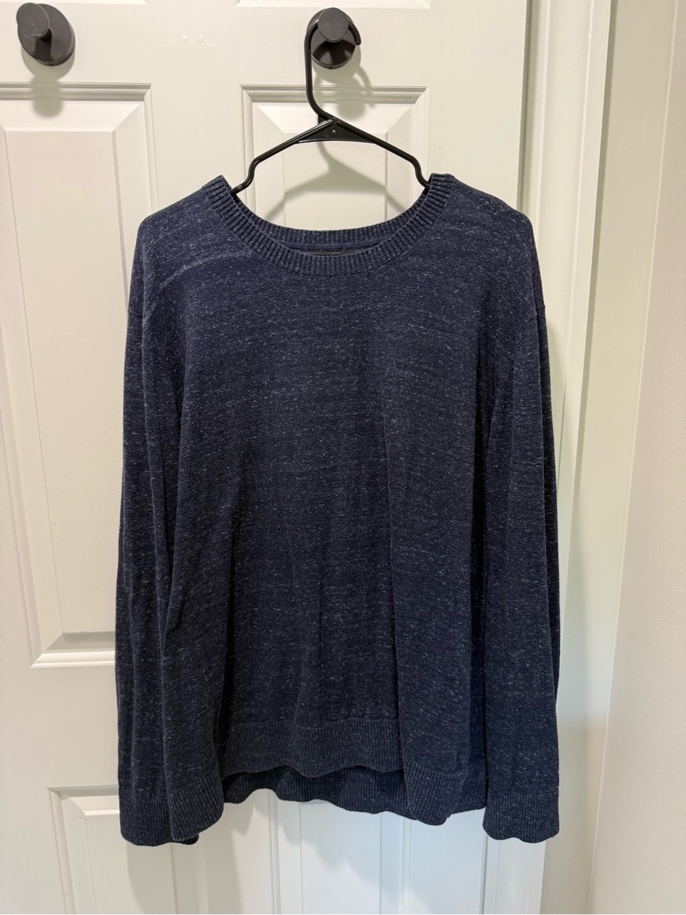 GAP Navy Heather Crewneck Sweater
